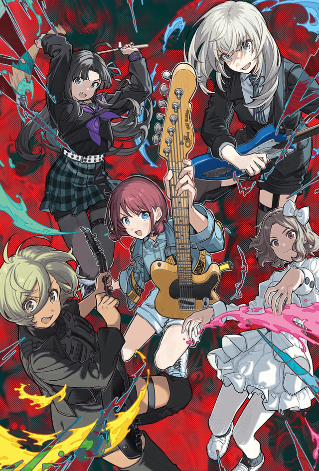 GIRLS BAND CRY New Anime of the Season