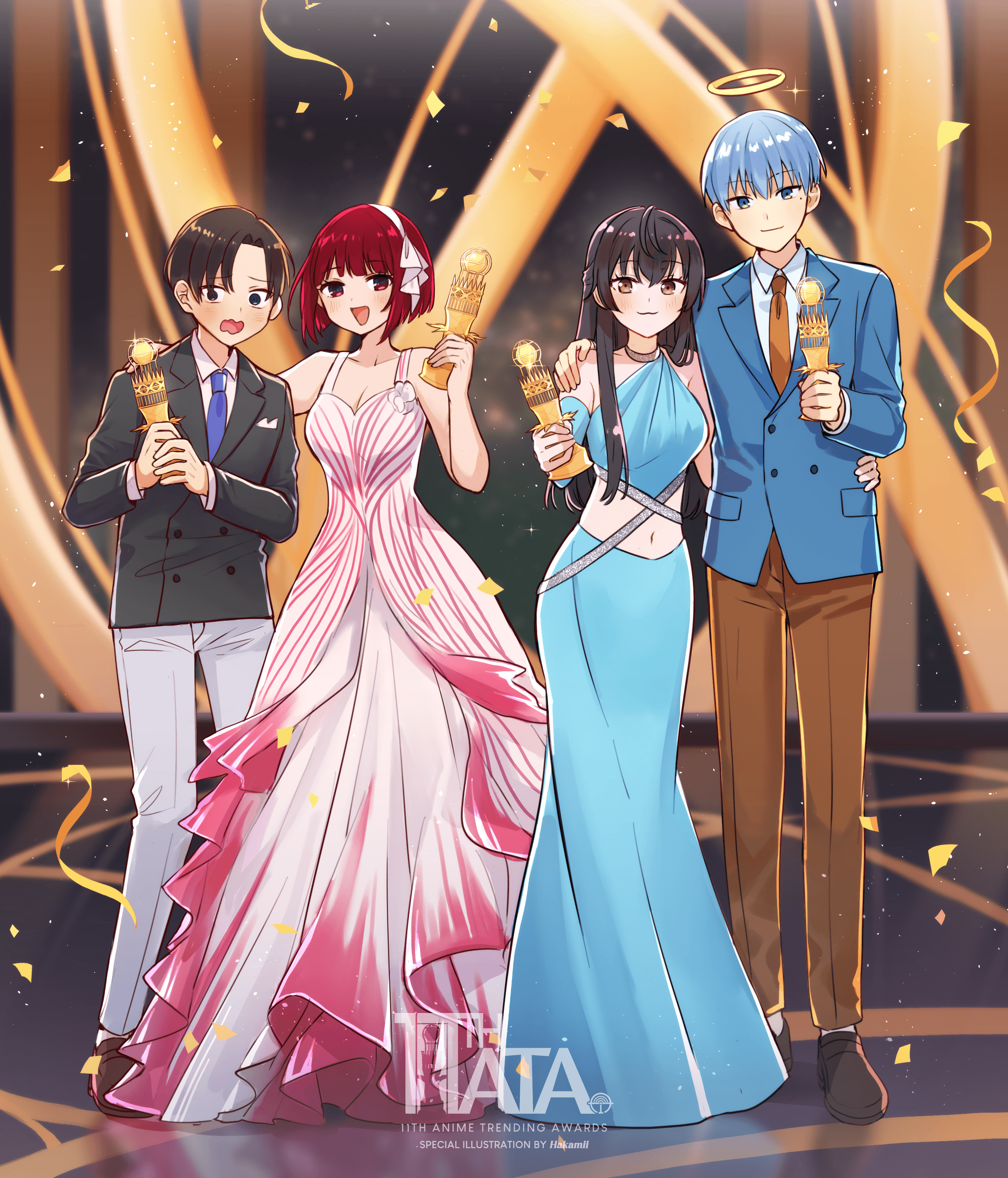 Kyoutarou, Kana, Yuki, and Himmel are the 2024 Characters of the Year at the 11th Anime Trending Awards