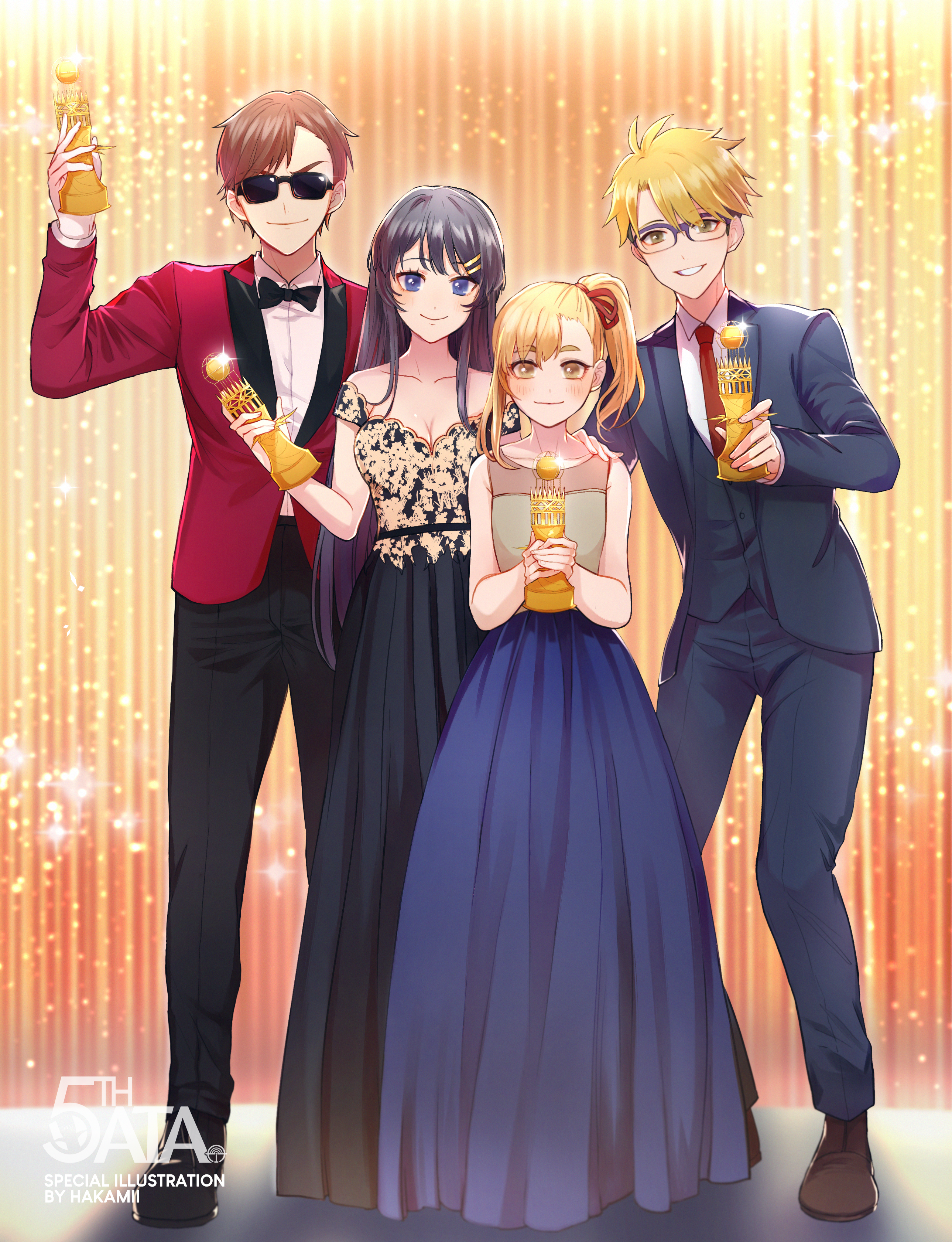 Winning Characters of the 5th Anime Trending Awards