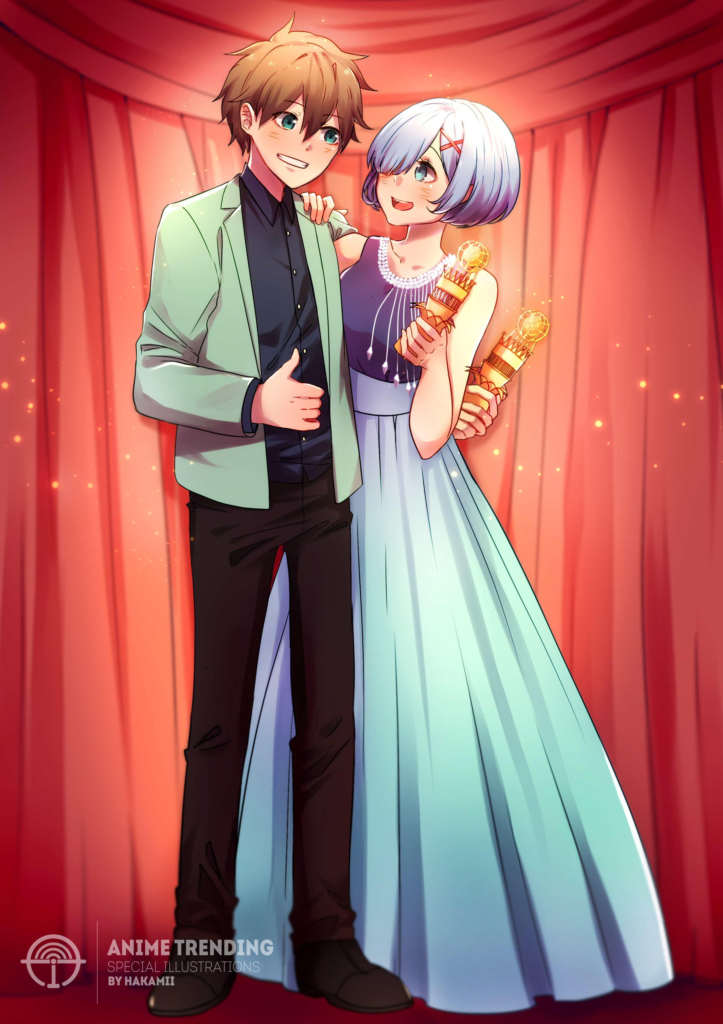 Kazuma Satou and Rem dethrones last year's King and Queen